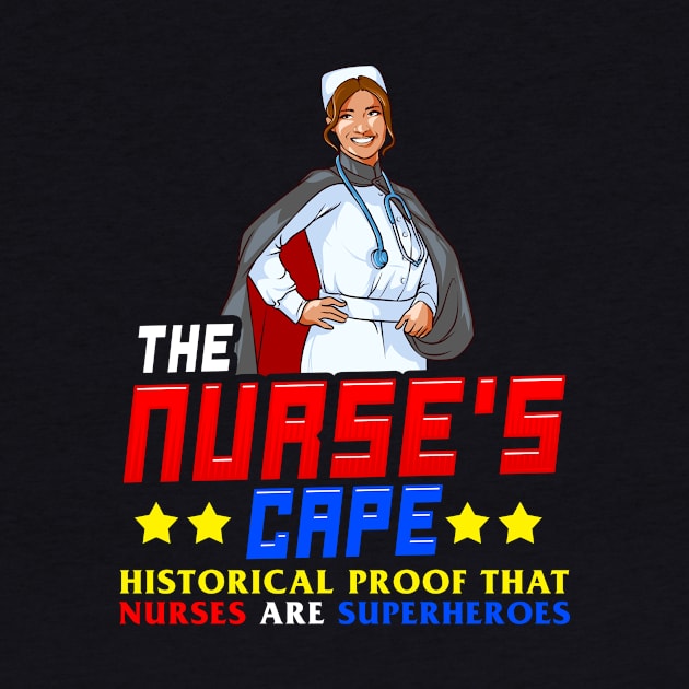 The Nurses Cape Proof That Nurses Are Superheroes by theperfectpresents